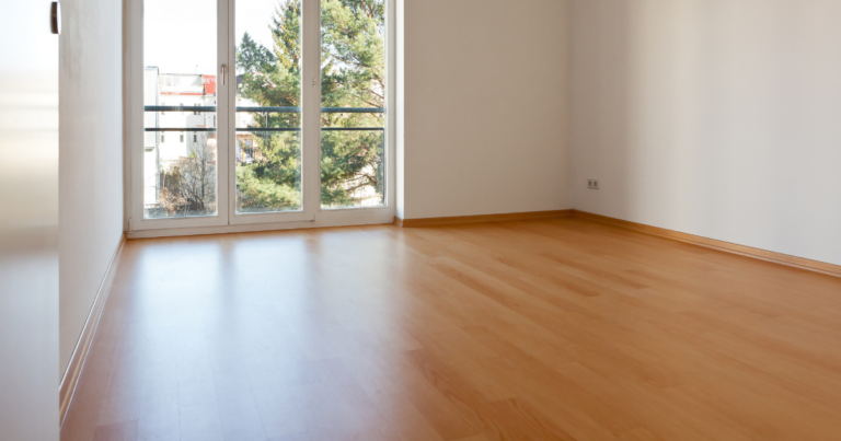 Floor after a professional cleaning service done by professionals