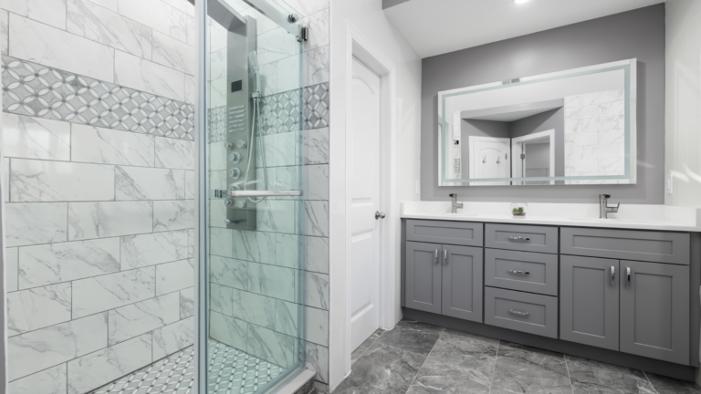 Bathroom after a deep cleaning service in Boston